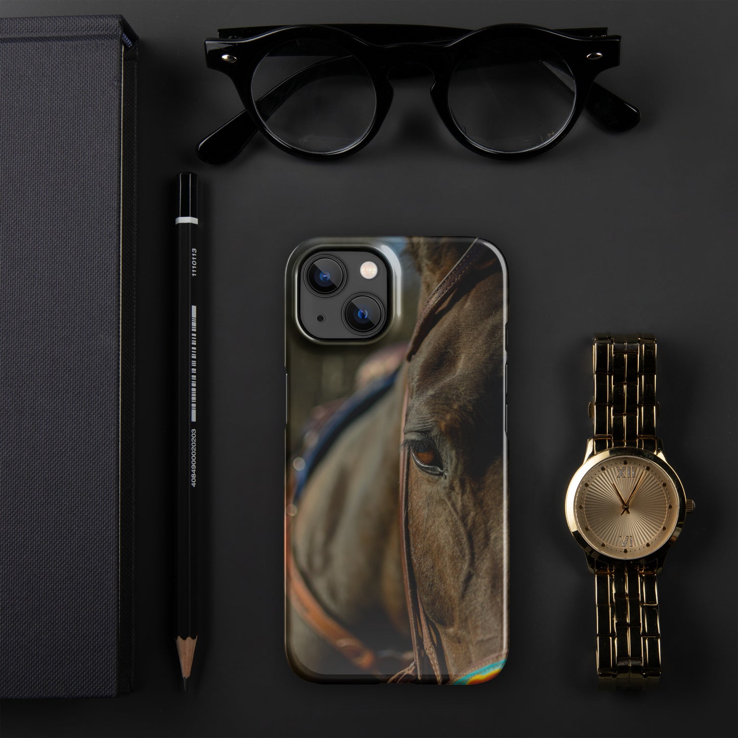 Cool horse Image on snap case for iPhone®